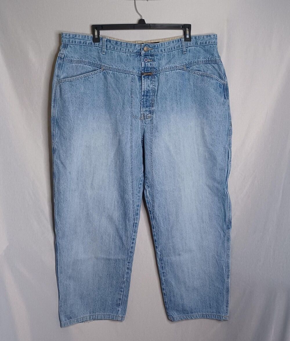 Vintage Marithe Francois Girbaud Jeans Mens 48 Blue Straight leg Baggy Skater